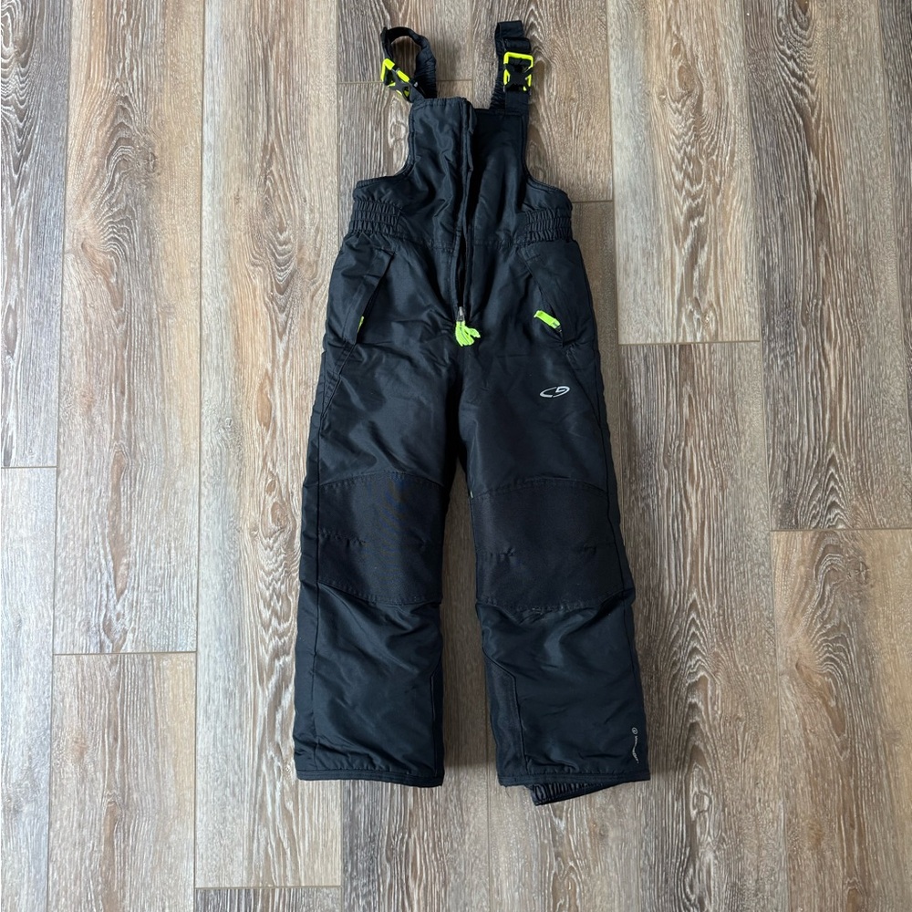 Champion Black Overalls Insulated Bib Style with Adjustable Straps
